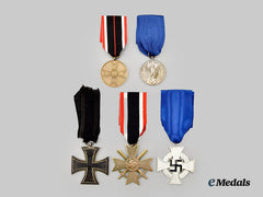 Germany, Third Reich. A Mixed Lot of Awards for Military and Civil Service