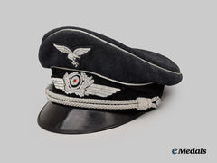 Germany, Luftwaffe. An Officer’s Visor Cap, Owner-Attributed Example, by N. Schega & Neffe