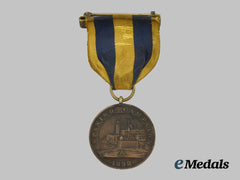 United States. An 1898 Spanish Campaign Navy Medal, U.S.S. DOLPHIN 5306