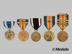 United States. A Lot of Service Medals