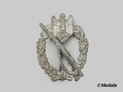 Germany, Heer. An Infantry Assault Badge, Silver Grade, by Friedrich Orth