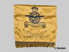Canada, Commonwealth. A Royal Canadian Air Force No. 10 Bombing and Gunnery School Banner, c. 1942