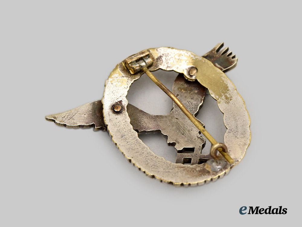 germany,_third_reich._a_luftwaffe_pilot’s_badge_by_friedrich_linden,_type2_a___m_n_c2530