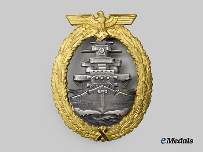 germany,_kriegsmarine._a_high_seas_fleet_badge,_variation2,_by_schwerin___m_n_c2541