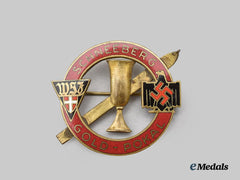 Germany, Third Reich. An NSRL Ski Competition Gold Cup Participant’s Badge