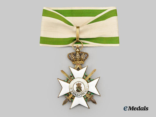saxony,_kingdom._a_rare_order_of_merit,_commander’s_cross_with_swords,_c.1917___m_n_c2585