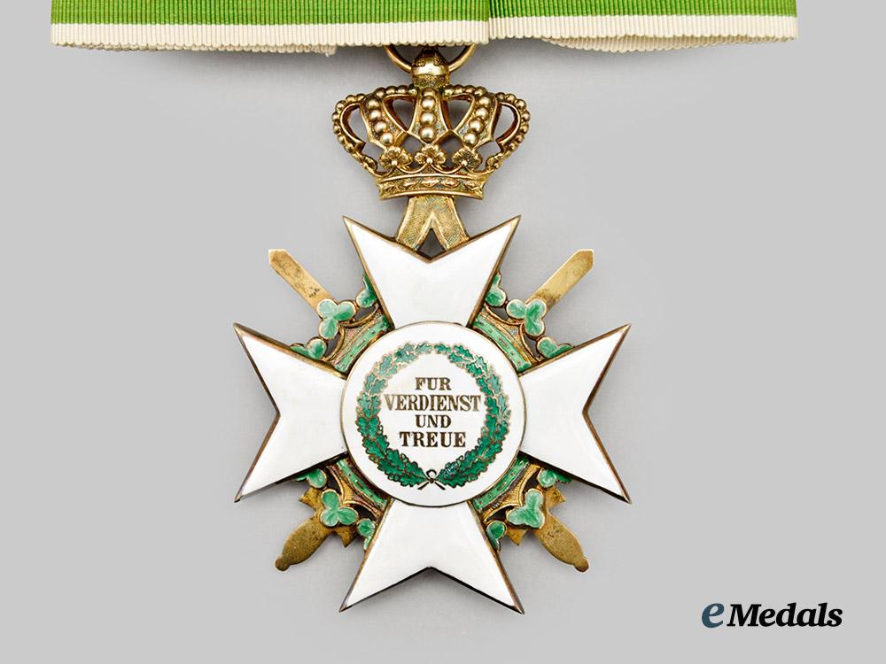 saxony,_kingdom._a_rare_order_of_merit,_commander’s_cross_with_swords,_c.1917___m_n_c2588