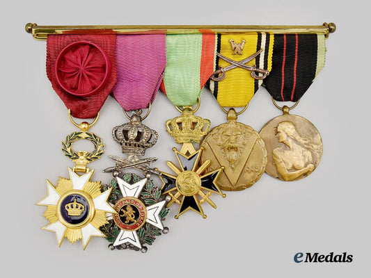 belgium,_kingdom._an_order_of_the_crown_and_order_of_leopold_second_war_medal_bar___m_n_c2607