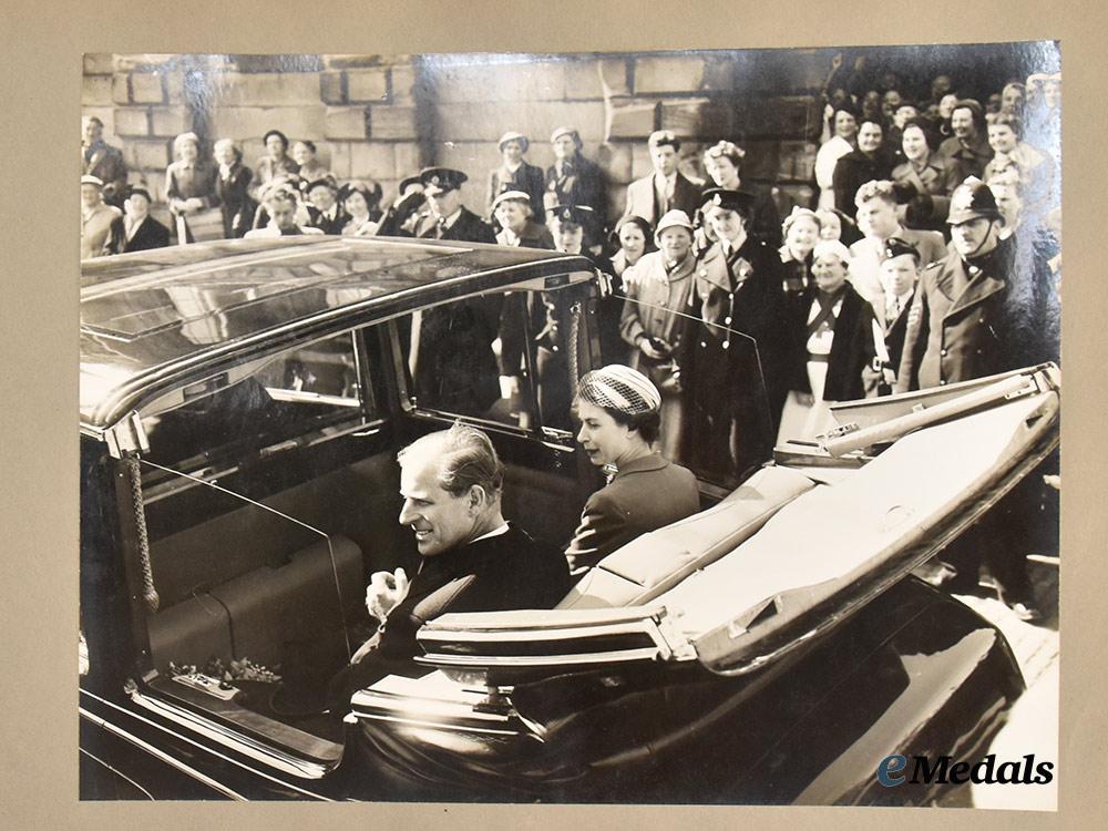 united_kingdom._a_royal_photo_album_of_queen_elizabeth’s_visit_to_coventry,_formerly_belonging_to_the_queen’s_head_chauffeur_mr._w._chivers,_c.1956___m_n_c2630