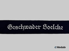 Germany, Luftwaffe. A Mint Geschwader Boelcke EM/NCO’s Cuff Title