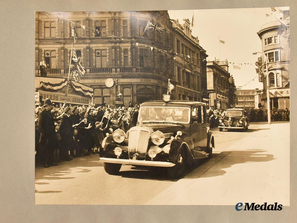 united_kingdom._a_royal_photo_album_of_queen_elizabeth’s_visit_to_coventry,_formerly_belonging_to_the_queen’s_head_chauffeur_mr._w._chivers,_c.1956___m_n_c2633