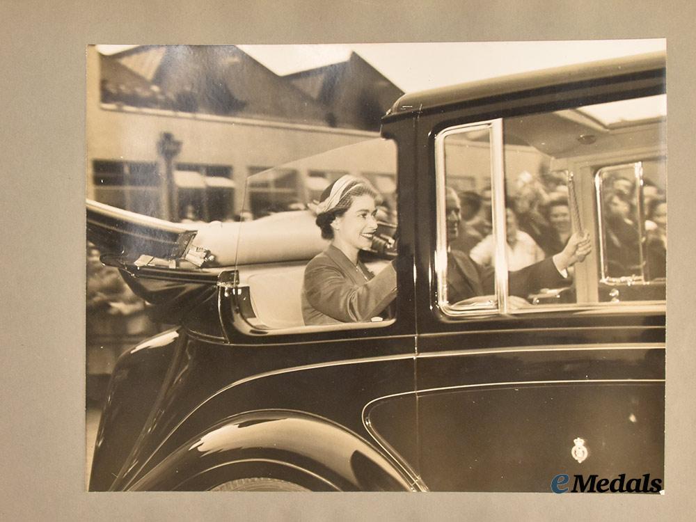 united_kingdom._a_royal_photo_album_of_queen_elizabeth’s_visit_to_coventry,_formerly_belonging_to_the_queen’s_head_chauffeur_mr._w._chivers,_c.1956___m_n_c2635