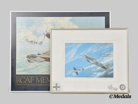 canada,_commonwealth._a_pair_of_r_c_a_f_commemorative_framed_posters&_prints___m_n_c2658