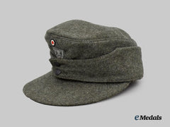 Germany, Ordnungspolizei. An EM/NCO’s M43 Field Cap