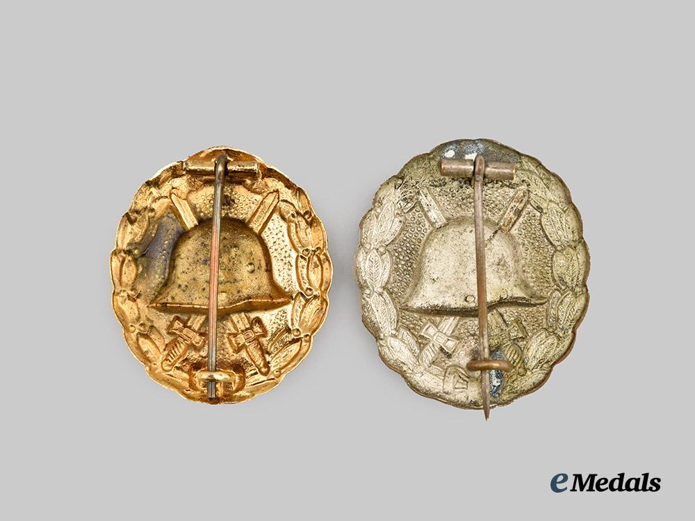 germany,_imperial._a_pair_of_wound_badges___m_n_c2678