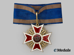 Romania, Kingdom. An Order of the Romanian Crown, Commander