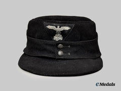 Germany, SS. A Waffen-SS Panzer EM/NCO’s M43 Field Cap