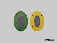 Germany, Wehrmacht. A Pair of Eastern Volunteer Cap Cockades