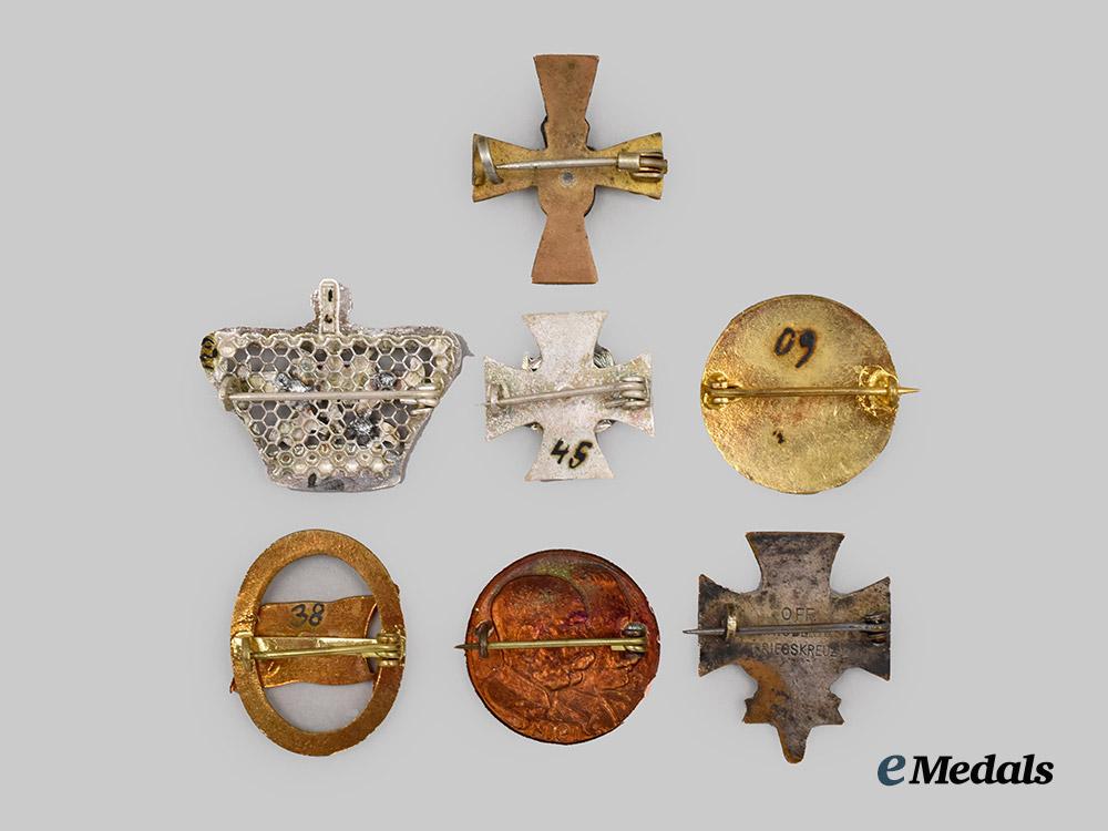 german,_imperial._a_lot_of_seven_first_war_patriotic_badges___m_n_c2700