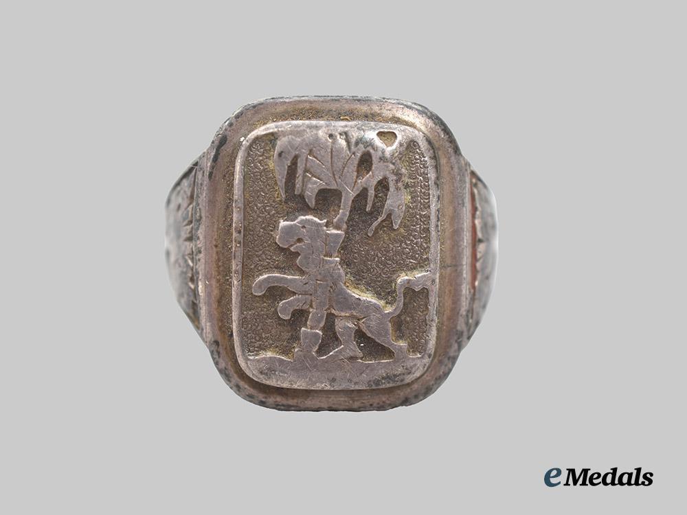 germany,_wehrmacht._an_afrikakorps_commemorative_ring_in_silver___m_n_c2708