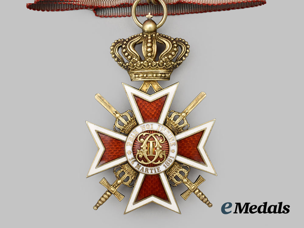 romania,_kingdom._an_order_of_the_crown_of_romania,_i_i_i_class_commander,_military_division,_c.1940___m_n_c2715