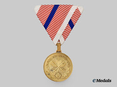 Croatia, Independent State. A Wound Medal, Gold Grade