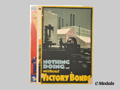 United States. Three Wartime Victory Bond Posters