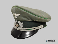 Germany, Heer. A Jäger Officer’s Visor Cap