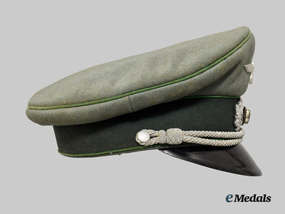 germany,_heer._a_jäger_officer’s_visor_cap___m_n_c2744