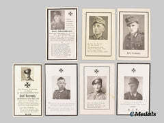 Germany, Wehrmacht. A Mixed Lot of Death Notices