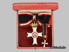 International. A Sovereign Military Hospitaller Order of Saint John of Jerusalem, of Rhodes and of Malta, Cross of Merit