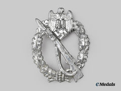 Germany, Wehrmacht. An Infantry Assault Badge, Silver Grade, by Josef Feix & Söhne
