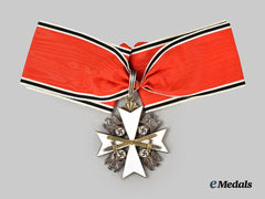Germany, Third Reich. An Order of the German Eagle, II/III Class Cross with Swords, by Gebrüder Godet