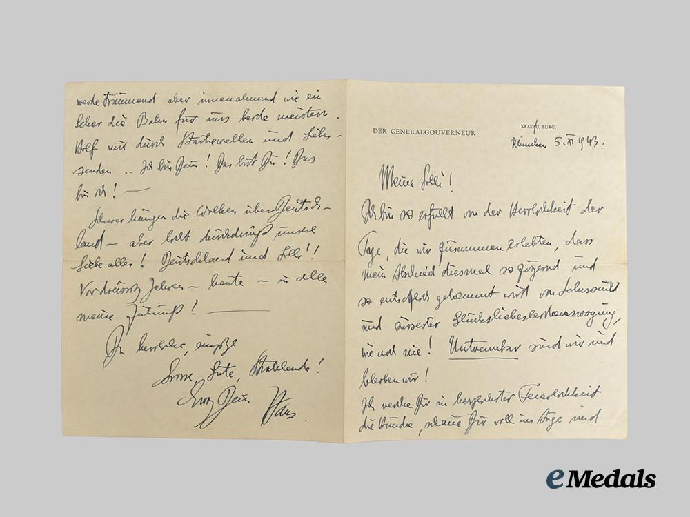germany,_third_reich._a_mixed_lot_of_general_government_paper_items_from_the_estate_of_reichsminister_hans_frank___m_n_c2894