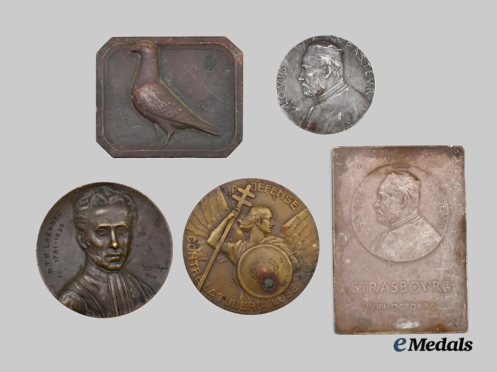 france,_republic._a_lot_of_five_academic&_commemorative_medals___m_n_c2903
