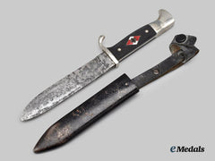 Germany, HJ. A Member’s Knife, Late-Period Example, by Lauterjung & Sohn