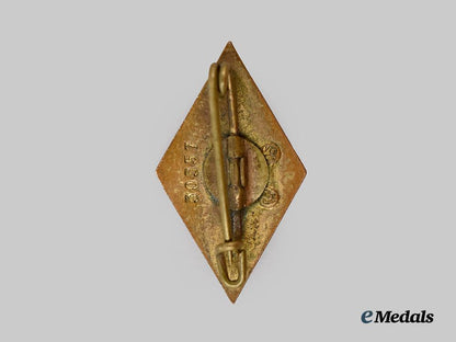 germany,_h_j._a_golden_honour_badge,_early_and_primary_award_example,_by_ferdinand_hoffstätter___m_n_c2930