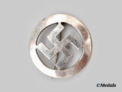 Germany, NSDAP. A Patriotic Swastika Badge, c. 1935