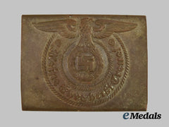 Germany, SS. A Waffen-SS EM/NCO’s Belt Buckle, by Overhoff & Cie