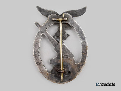germany,_luftwaffe._a_flak_badge,_by_c._e._juncker___m_n_c2964