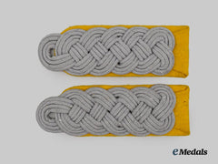 Germany, Heer. A Set of Cavalry/Reconnaissance Major Shoulder Boards