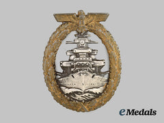 Germany, Kriegsmarine. A High Seas Fleet Badge, by Schwerin