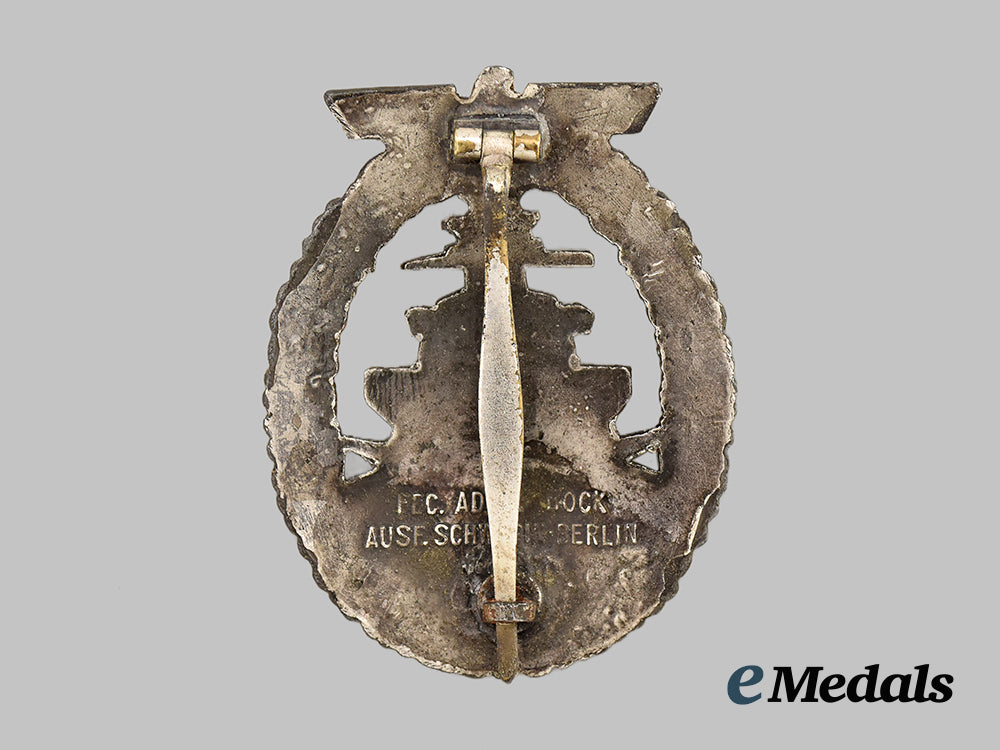 germany,_kriegsmarine._a_high_seas_fleet_badge,_by_schwerin___m_n_c2990