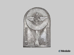 Germany, DLV. A 1935 Stuttgart Balloon Launch Commemorative Badge
