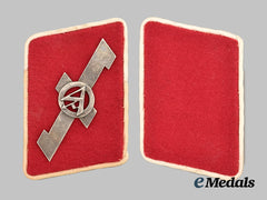 Germany, SA. A Set of SA-Standarte Feldherrnhalle Mann Collar Tabs
