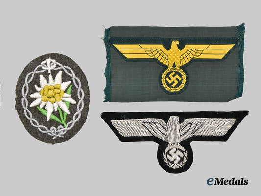 germany,_wehrmacht._a_mixed_lot_of_uniform_insignia_for_officers_and_enlisted_ranks___m_n_c3000