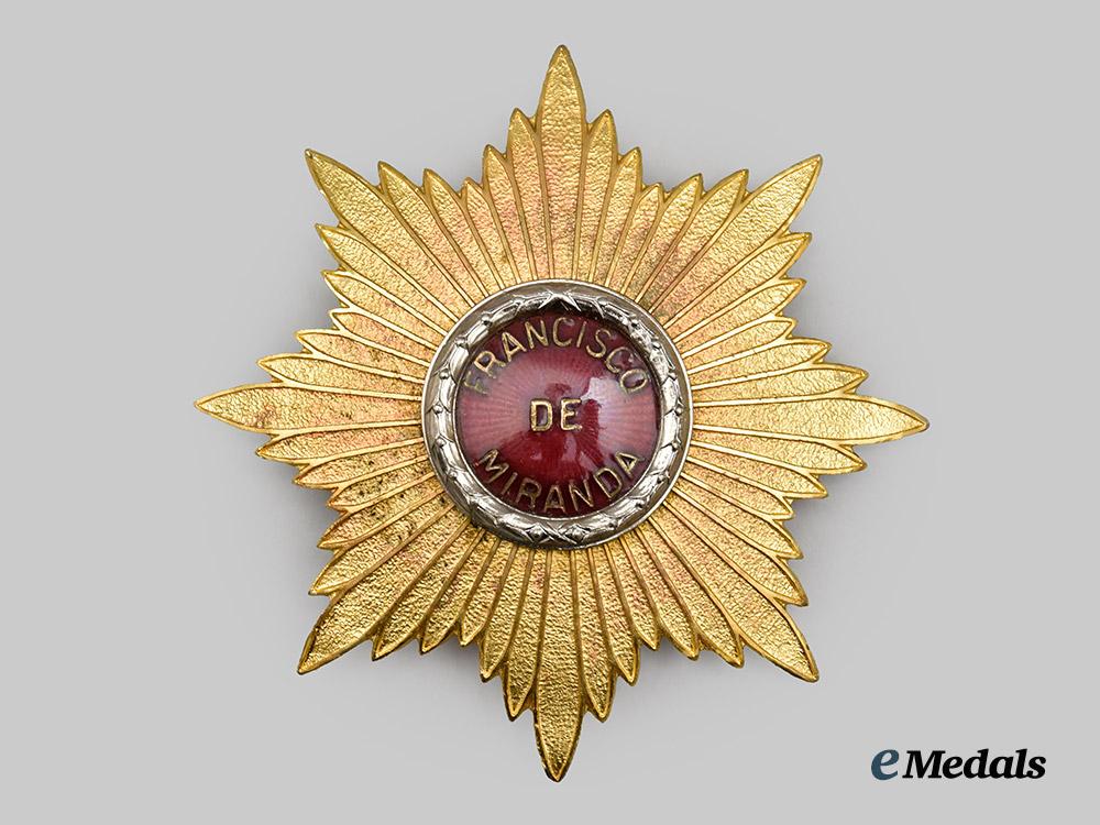venezuela,_republic._an_order_of_francisco_de_miranda,_i_i._class_commander_breast_star,_type_i_i,_by_n._s._meyer_inc.,_c.1950___m_n_c3014