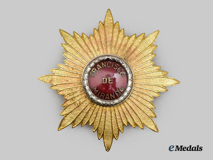 venezuela,_republic._an_order_of_francisco_de_miranda,_i_i._class_commander_breast_star,_type_i_i,_by_n._s._meyer_inc.,_c.1950___m_n_c3014