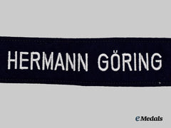 Germany, Luftwaffe. A Mint 1st Fallschirm-Panzer Division Hermann Göring Enlisted Ranks Cuff Title