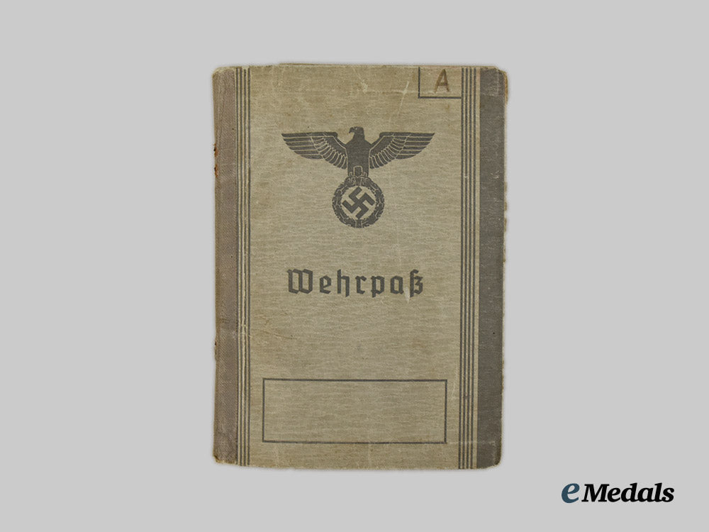 germany,_heer._a_wehrpaß_to_josef_altschäffl,_decorated_eastern_front_combatant_released_for_head_wounds___m_n_c3022